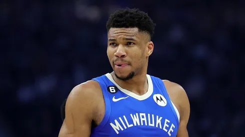 Giannis Antetokounmpo of the Milwaukee Bucks