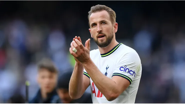 Harry Kane with Tottenham