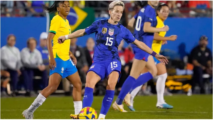 Megan Rapinoe #15 of the United States