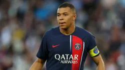 Kylian Mbappe with PSG