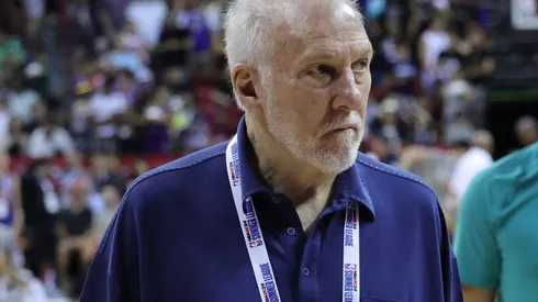 Gregg Popovich during the 2023 Summer League