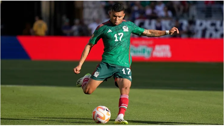 Orbelin Pineda #17 of Mexico