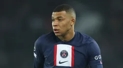 Kylian Mbappe with PSG
