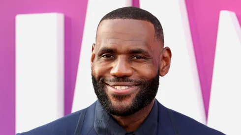 LeBron James at the premiere of Space Jam: A New Legacy