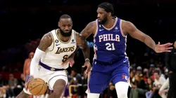 LeBron James against Joel Embiid