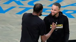 Kevin Durant and Stephen Curry