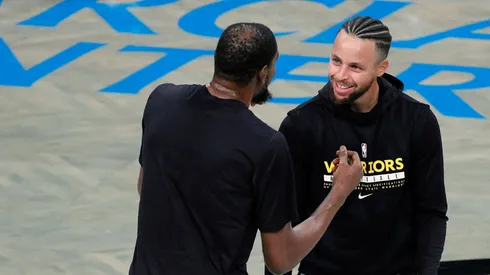 Kevin Durant and Stephen Curry