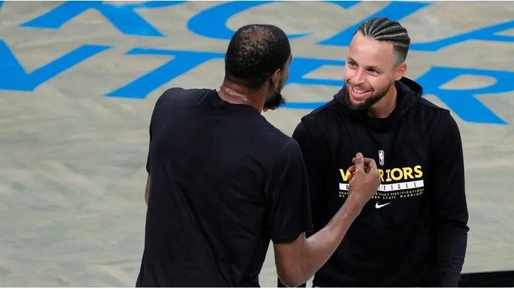 Kevin Durant and Stephen Curry