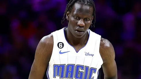 Bol Bol during his last season with the Magic