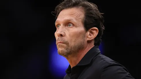 Quin Snyder of the Atlanta Hawks