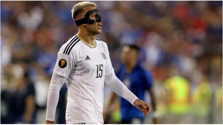 Francisco Calvo #15 of Costa Rica