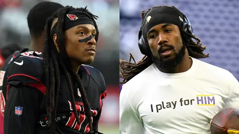 DeAndre Hopkins (right, Arizona Cardinals), Dalvin Cook (left, Minnesota Vikings) - NFL 2022