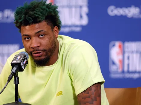 Marcus Smart takes a shot at the Celtics