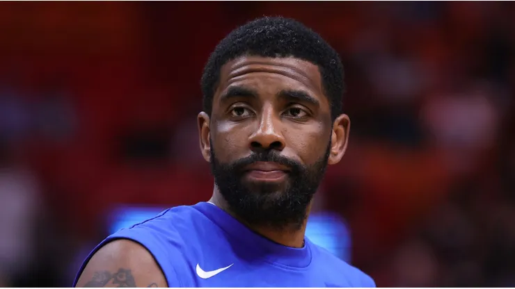 Kyrie Irving with the Dallas Mavericks