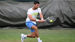 Novak Djokovic of Serbia