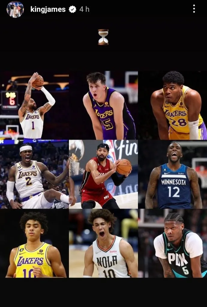 Instagram/@kingjames