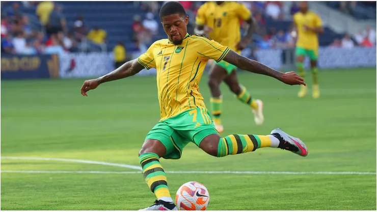 Leon Bailey #7 of Jamaica