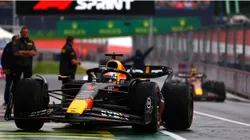 Sprint winner Max Verstappen