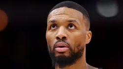 Damian Lillard with the Portland Trail Blazers