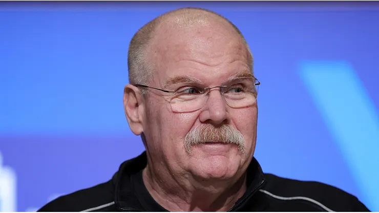 Andy Reid head coach of the Kansas City Chiefs