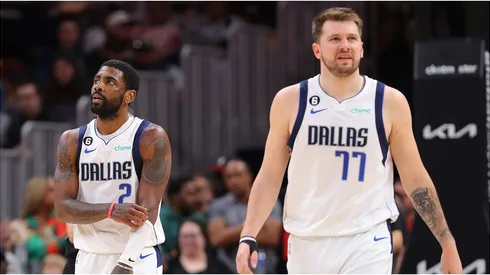 Kyrie Irving and Luka Doncic
