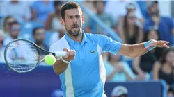 Novak Djokovic of Serbia