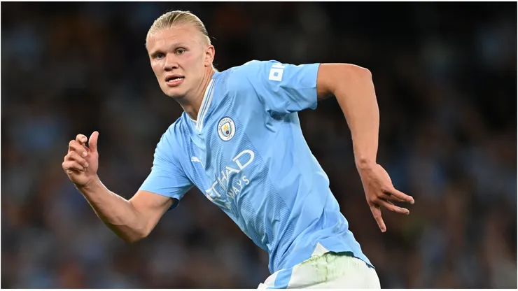 Erling Haaland of Manchester City