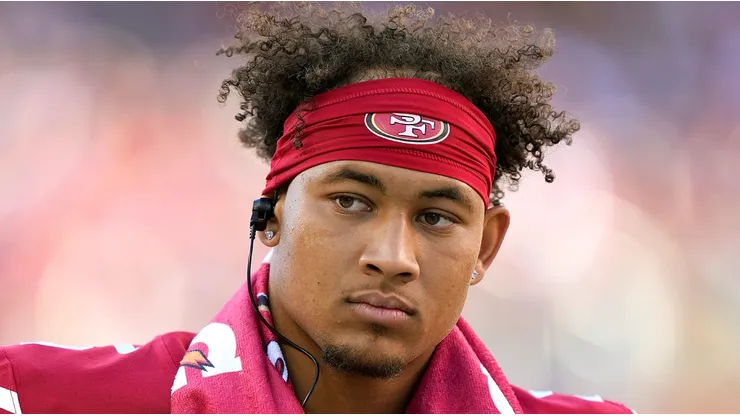 Trey Lance, former quarterback of the San Francisco 49ers