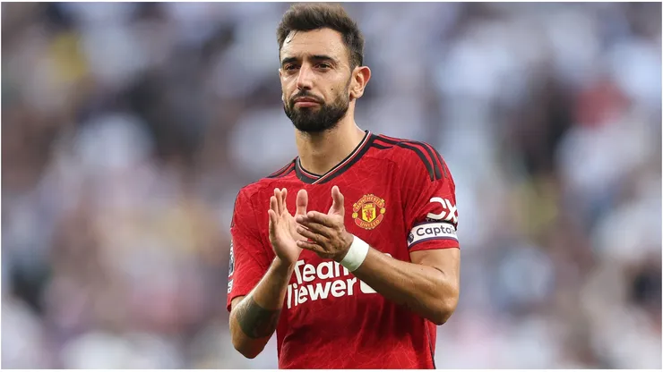 Bruno Fernandes of Man Utd
