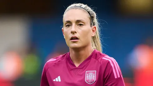 Alexia Putellas with Spain's national team