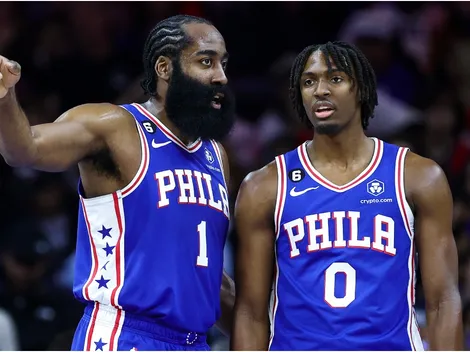 Sixers' Tyrese Maxey has an epic response to James Harden's trade request