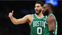 Jayson Tatum and Jaylen Brown