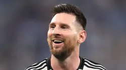 Lionel Messi with Argentina's national team