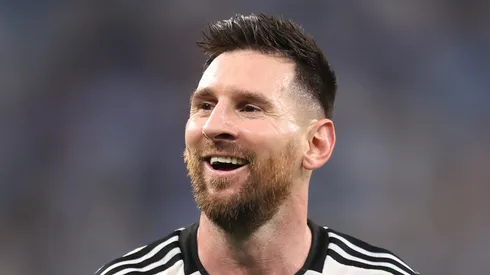 Lionel Messi with Argentina's national team