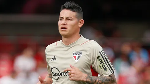 Midfielder James Rodriguez of Sao Paulo