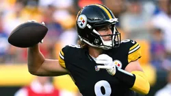 Kenny Pickett quarterback of the Pittsburgh Steelers