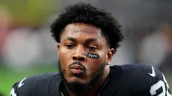 Josh Jacobs running back of the Las Vegas Raiders