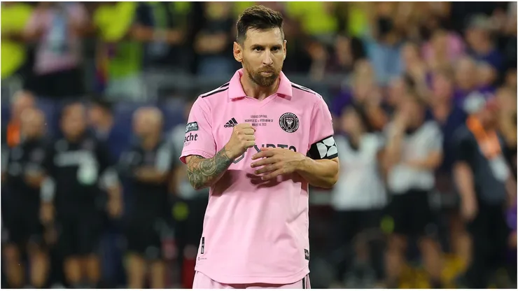 Lionel Messi #10 of Inter Miami