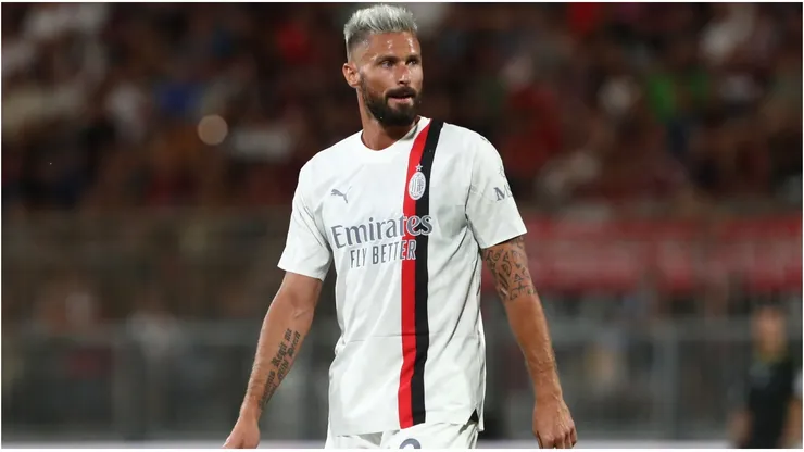 Olivier Giroud of AC Milan
