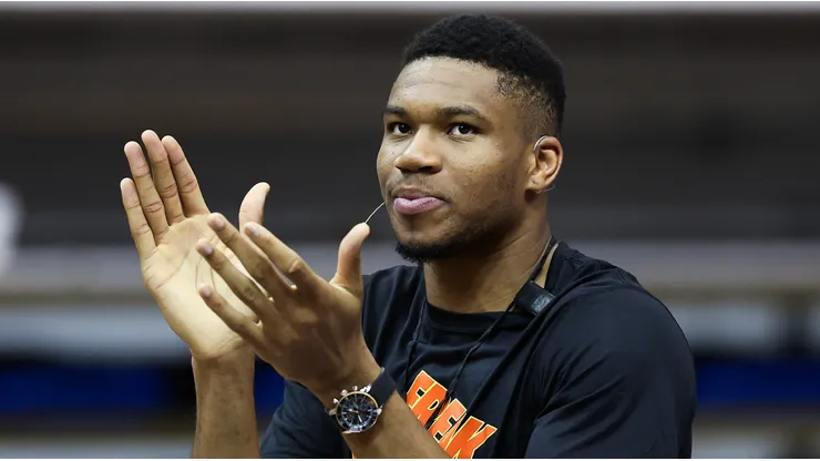 Giannis Antetokounmpo, star of the Milwaukee Bucks and minority owner of Nashville SC