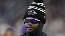 Lamar Jackson during the preseason opener