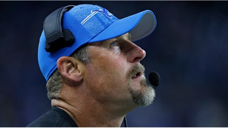HC Dan Campbell during the preseason opener