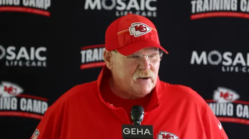 Andy Reid of the Chiefs