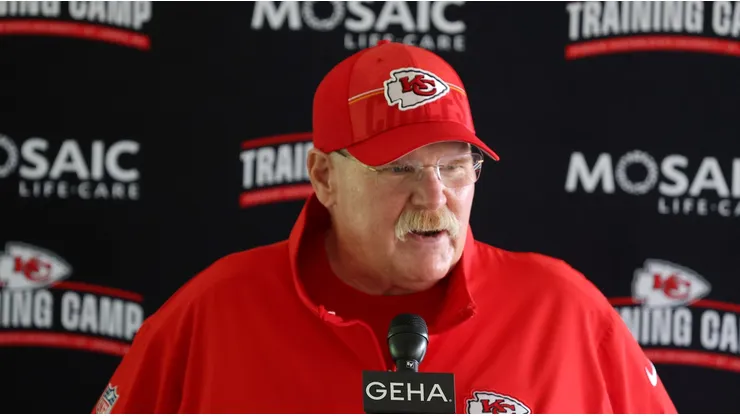 Andy Reid of the Chiefs