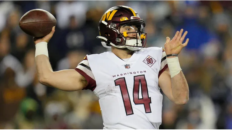 Sam Howell quarterback of the Washington Commanders
