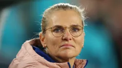 Sarina Wiegman at the 2023 World Cup with England