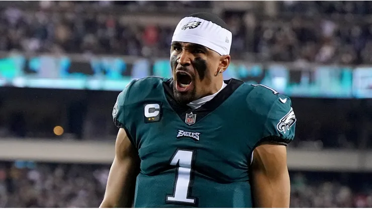 Jalen Hurts quarterback of the Philadelphia Eagles