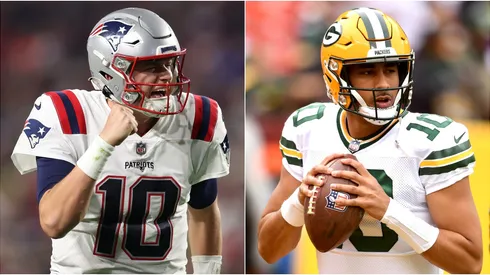 Mac Jones and Jordan Love