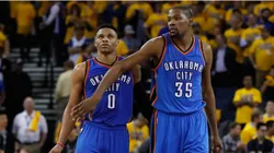 Kevin Durant and Russell Westbrook