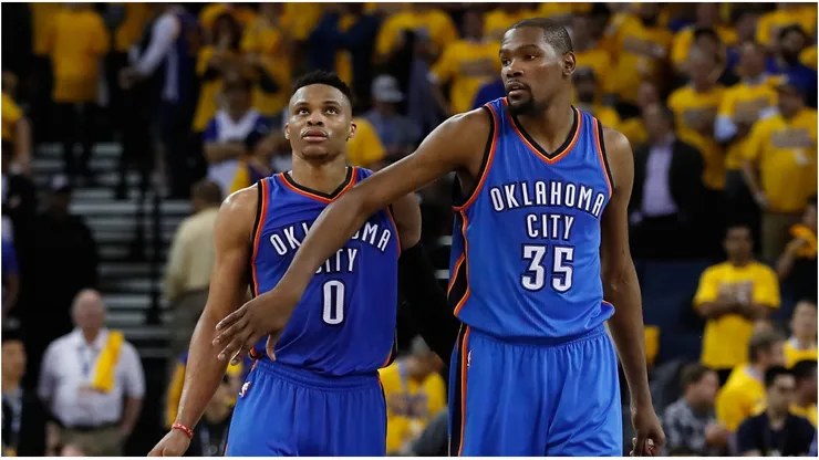 Kevin Durant and Russell Westbrook